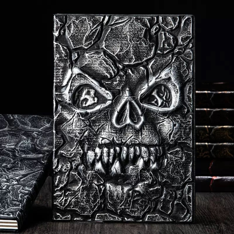 spooky face  notebook